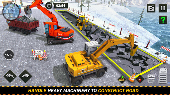 Snow Offroad Construction Game 2.0.3. Скриншот 13