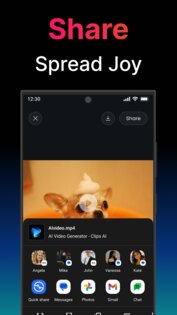 Clips AI – AI Video Generator 3.1.2. Скриншот 8