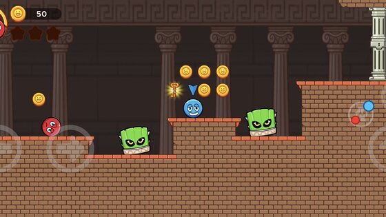 Roller Ball Blue 0.3.4. Скриншот 1