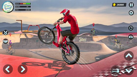 BMX Cycle Race 6.8.1. Скриншот 3