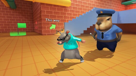 Obby Escape: Prison Rat Dance 0.5.5. Скриншот 7