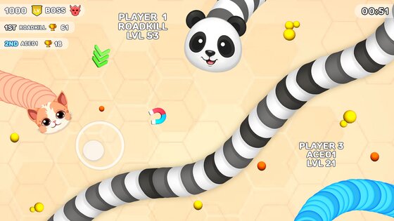 Worms Clash - Snake Games 1.9. Скриншот 4