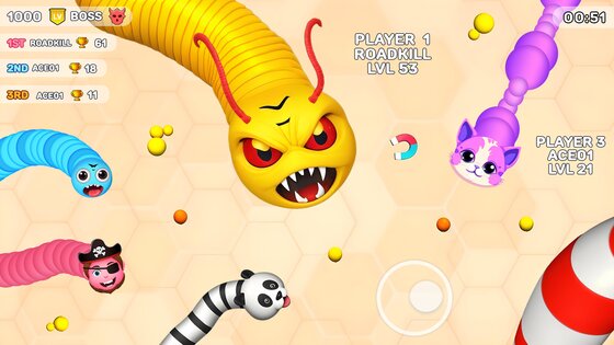 Worms Clash - Snake Games 1.9. Скриншот 19