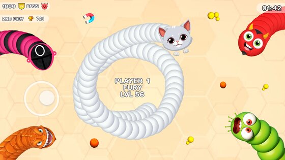 Worms Clash - Snake Games 1.9. Скриншот 22