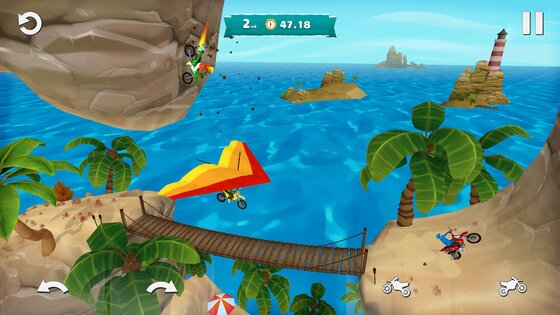Airborne Motocross 1.8.0. Скриншот 17