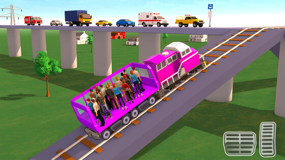 Passenger Express Train Game 0.5.7. Скриншот 9