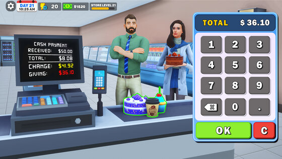 Bakery Supermart Simulator 0.1.33. Скриншот 5