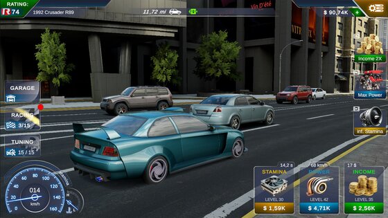WeaveRacer - Idle Overtake 1.03.02. Скриншот 4