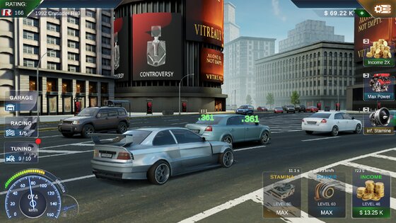WeaveRacer - Idle Overtake 1.03.02. Скриншот 5