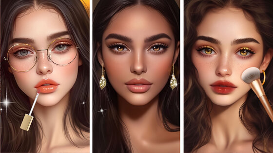 DIY Makeup: Макияж Игрa 3.521. Скриншот 2