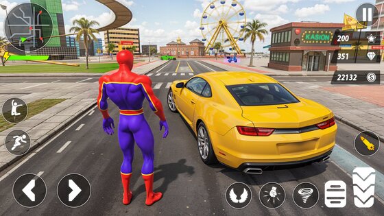 Spider Robot Hero Car 1.44. Скриншот 3