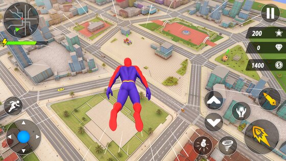 Spider Robot Hero Car 1.44. Скриншот 12
