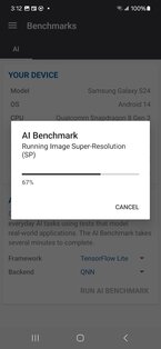 Geekbench AI 1.6.1. Скриншот 2