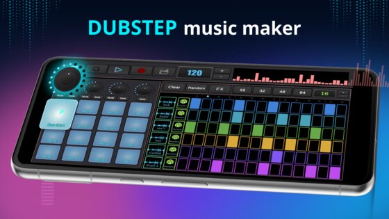 Dubstep Music Creator 3 – Rhythm Machine & Beat Maker 4.1.3. Скриншот 9