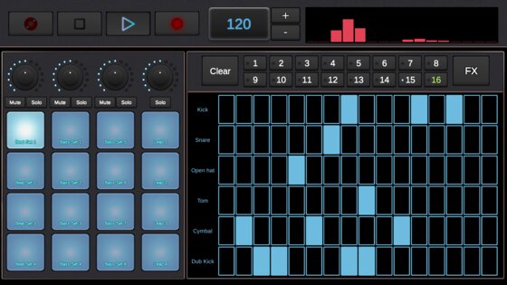 Dubstep Music Creator 3 – Rhythm Machine & Beat Maker 4.1.3. Скриншот 26