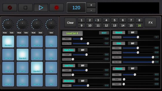 Dubstep Music Creator 3 – Rhythm Machine & Beat Maker 4.1.3. Скриншот 27