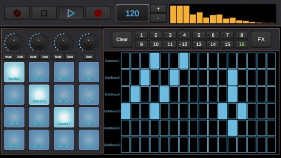 Dubstep Music Creator 3 – Rhythm Machine & Beat Maker 4.1.3. Скриншот 30