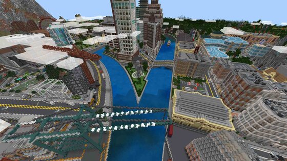 Карты городов для Майнкрафт 1.1.500067. Скриншот 6