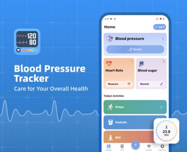 Blood Pressure Tracker 1.20.6. Скриншот 1