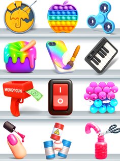 Satisfying Toys Calm Games 0.7.3. Скриншот 17