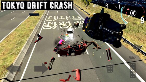 Tokyo Drift Crash 9. Скриншот 4