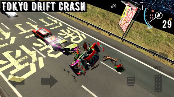 Tokyo Drift Crash 9. Скриншот 5