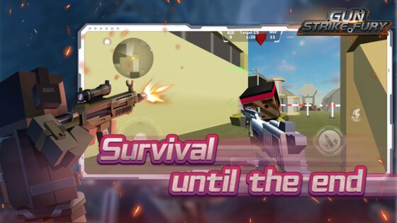 Gun Strike Fury 1.0.3. Скриншот 1