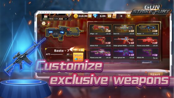 Gun Strike Fury 1.0.3. Скриншот 15