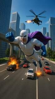 Super Hero Flying School 0.14.0. Скриншот 7