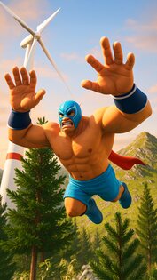 Super Hero Flying School 0.14.0. Скриншот 17