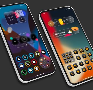 Crystal Blur Launcher 5.0. Скриншот 2