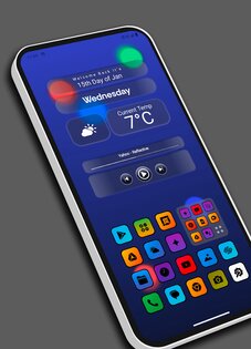 Crystal Blur Launcher 5.0. Скриншот 9