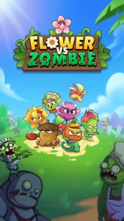 Flower vs zombie 0.0.75. Скриншот 1