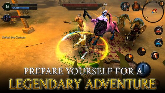 Arcane Quest Legends 1.8.0. Скриншот 18