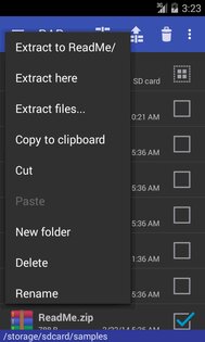 RAR for Android 7.23.133. Скриншот 6