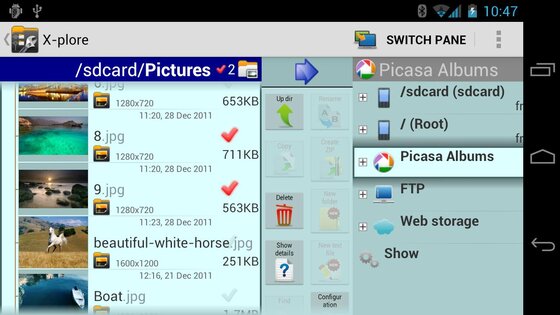 X-plore 4.48.20. Скриншот 1