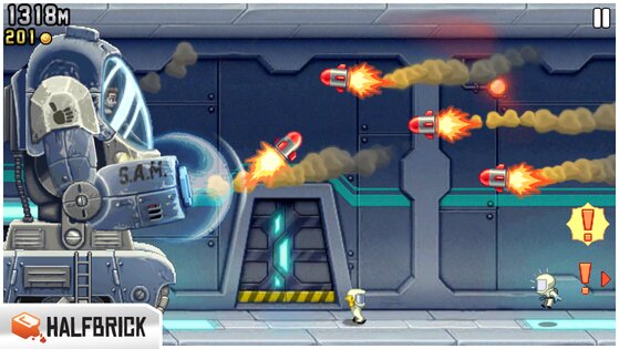 Jetpack Joyride 1.104.1. Скриншот 3
