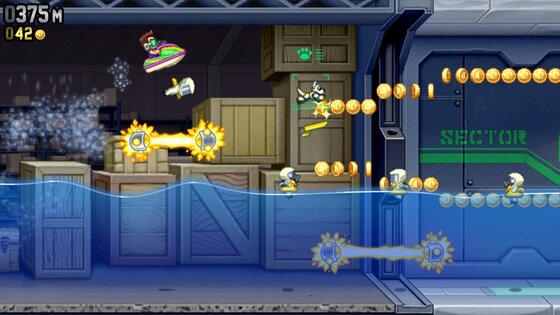 Jetpack Joyride 1.104.1. Скриншот 7