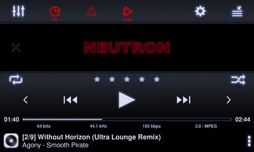 Neutron Player (Eval) 2.28.2. Скриншот 1