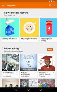 Google Play Музыка 8.29.9113. Скриншот 12