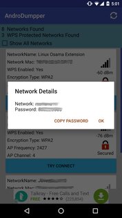 AndroDumpper 3.11. Скриншот 5