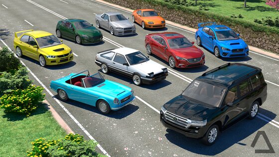 Driving Zone: Japan 0.00.26. Скриншот 9