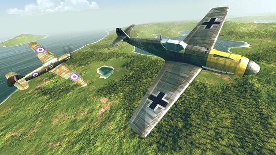 Warplanes: WW2 Dogfight 2.5.1. Скриншот 6