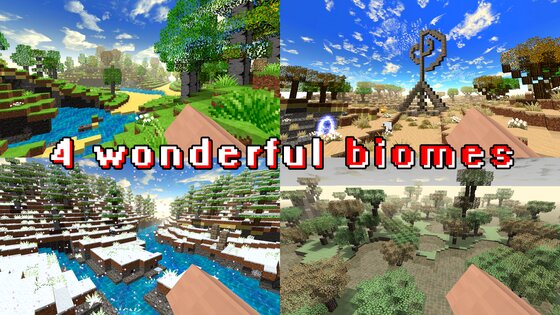 SimpleCraft 2: Biomes 1.2.3. Скриншот 8