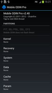 Mobile Odin 4.20. Скриншот 1