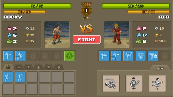 Punch Club 1.34. Скриншот 3