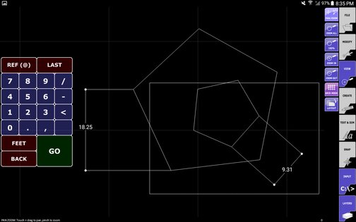 AndCAD DEMO 1.9.0. Скриншот 4