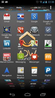 ADWLauncher EX 1.3.4.0. Скриншот 6