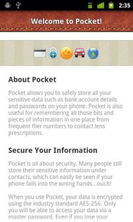 Pocket 2.7. Скриншот 5