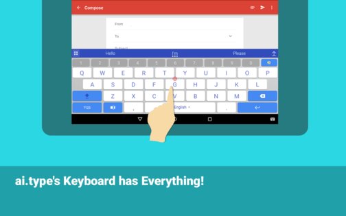 ai type Keyboard 9.9.0.0. Скриншот 15